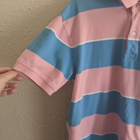 Tommy Hilger Rugby Stripe Polo Shirt - Picture 6 of 6